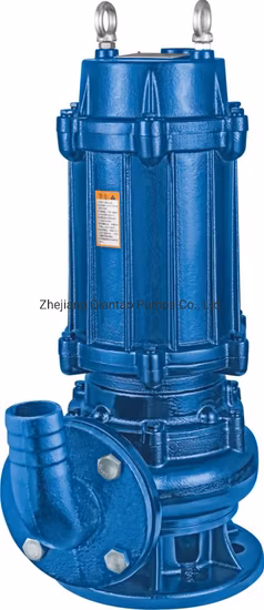 1.1kw/1.5HP Погружной насос для сточных вод с корпусом из нержавеющей стали для грязной воды